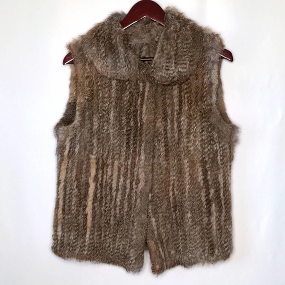 Bagatelle Fur Vest Size Small - Picture 3 of 8